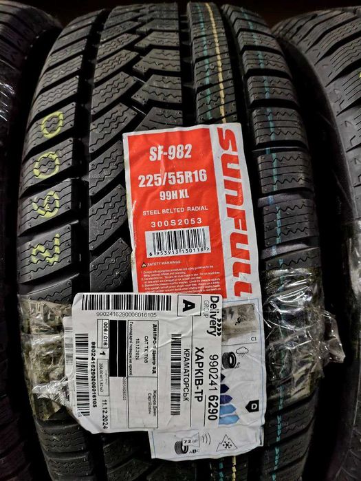 Нові шини 225/55R16 99H XL Sunfull SF-982