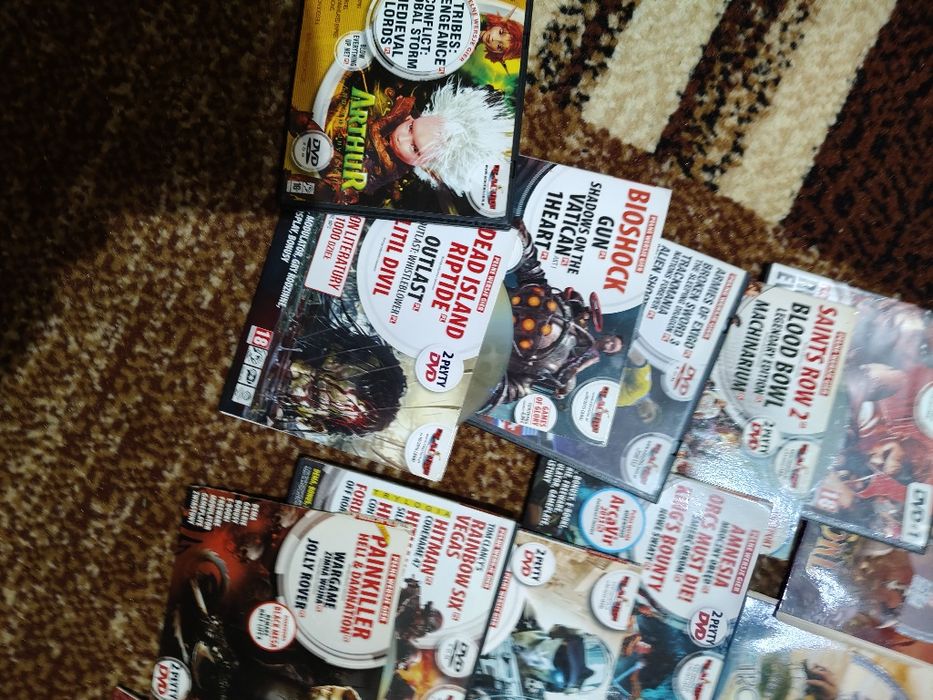 Płyty CD z magazynów CD Action zgrami