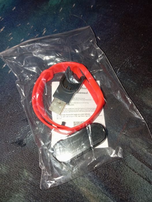 Zegarek sportowy koral-neon  , inteligentna opaska