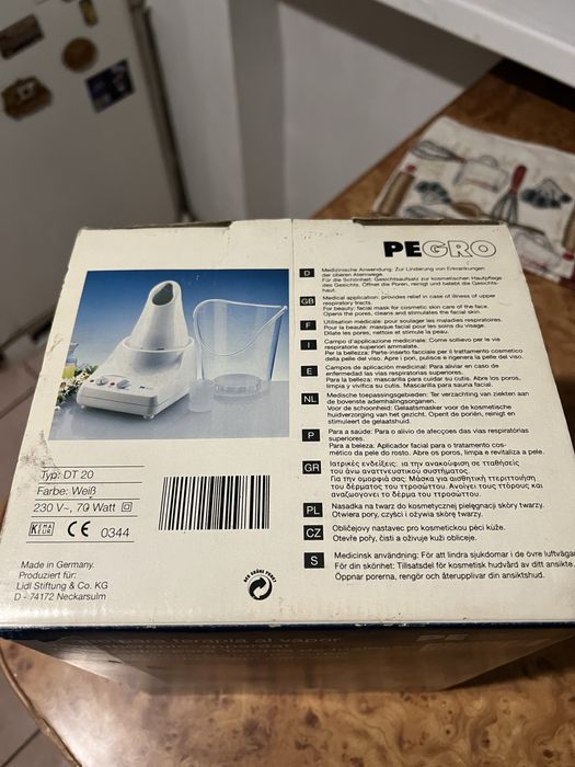 Паровий інгалятор/сауна дл обличчя