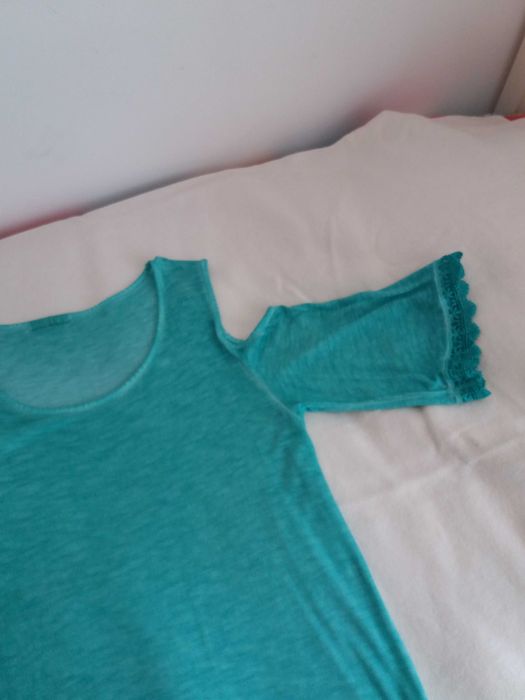 Blusa verde água da SCUSI