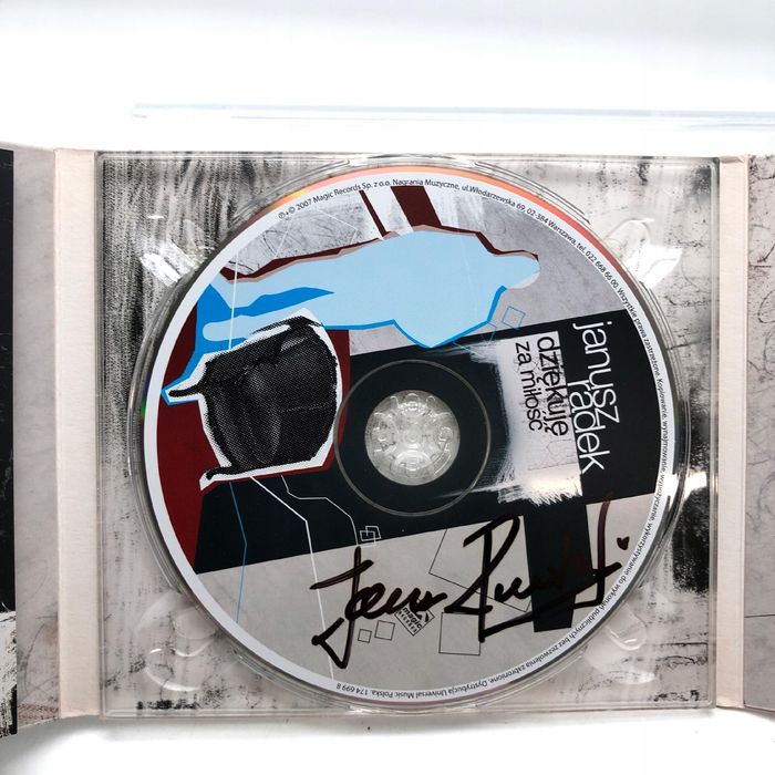cd - janusz radek - dziękuję za miłość 2007 pop