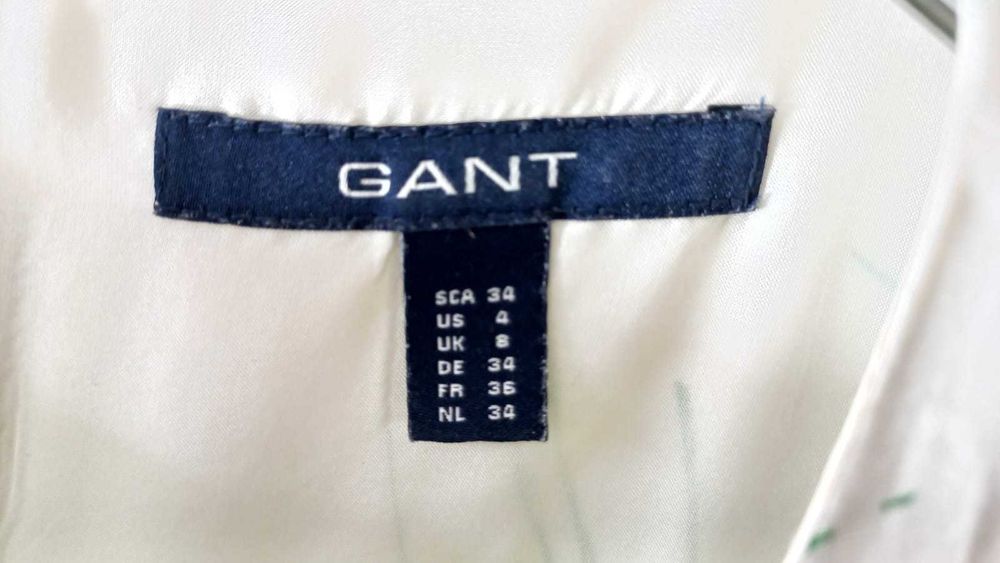 Vestido de seda da GANT