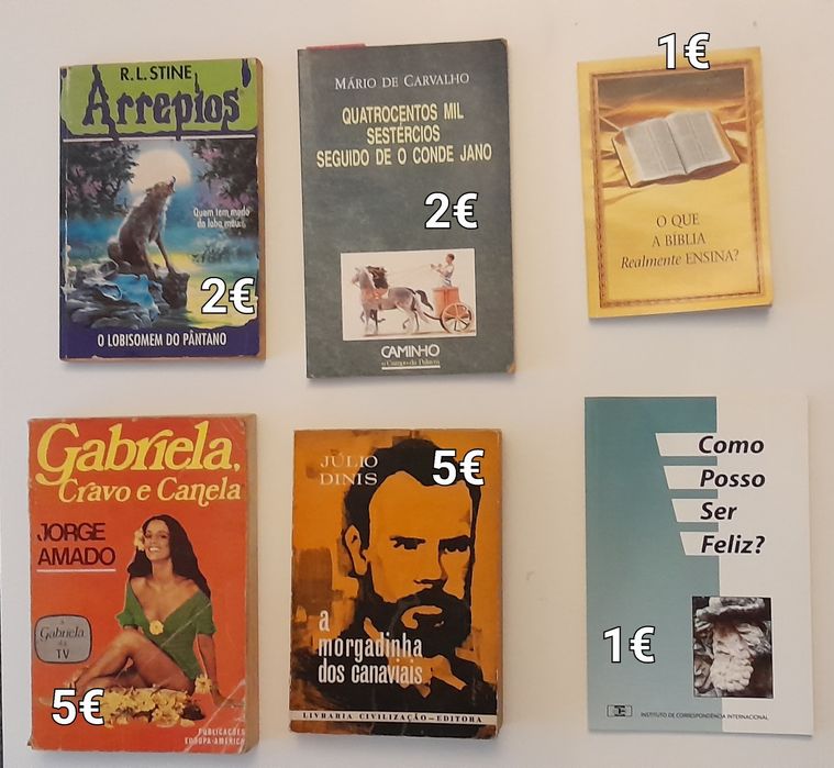 Varios livros temas dif