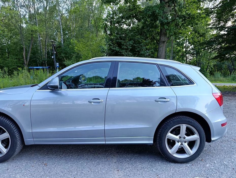 Audi Q5 Silnik na gwarancji Vag expert koszt 25000tys czarna podsufitka slay