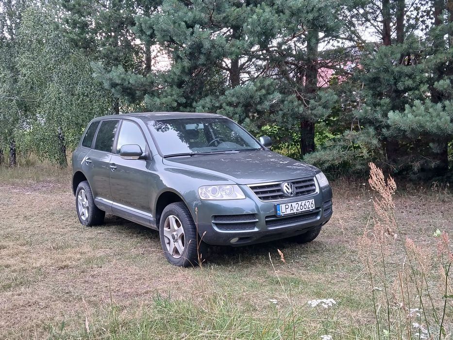 Volkswagen Touareg 2-osobowy, automat, 2.5tdi, hak, cena netto 11 380zł + F-vat 23%
