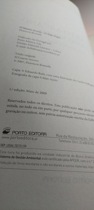 O Quarto Arcano, O Anjo Negro - Florencia Bonelli
