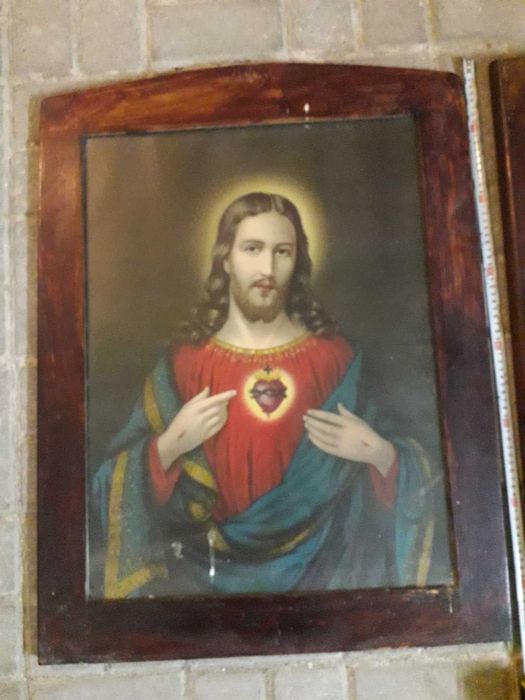 Великі ( 60х70 см) старі образи з сільської хати