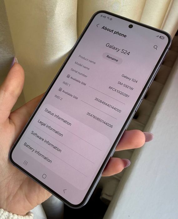 Samsung Galaxy S24 256gb