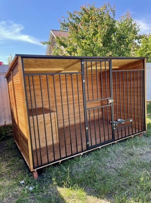 Вольер для собак с будкой 3*2 Доставка по Украине.