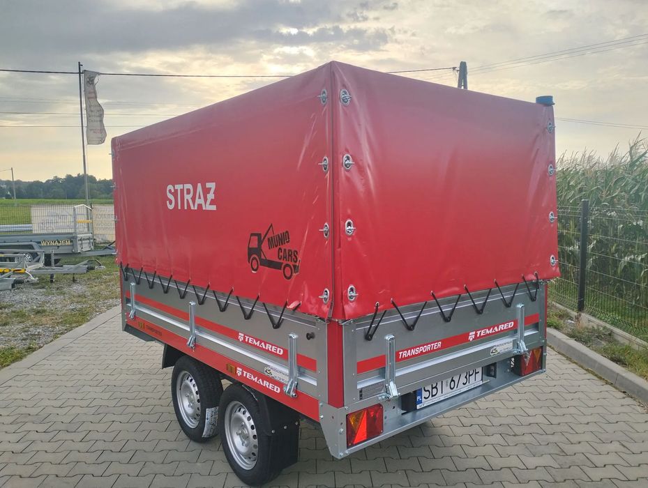 TEMARED 2osie 750kg straż strażacka pożarnicza