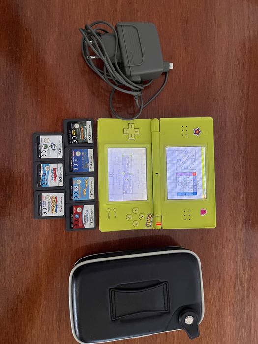 Nintendo Ds Lite Verde c/jogos
