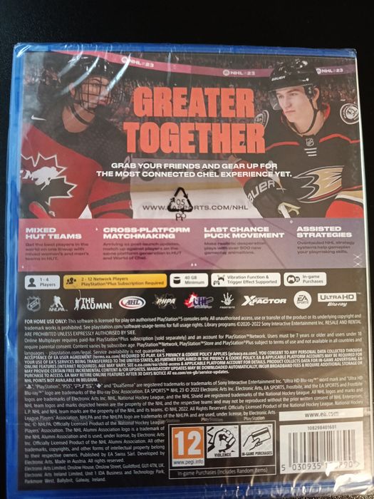 Gra NHL 23 ps5 nowa w folii