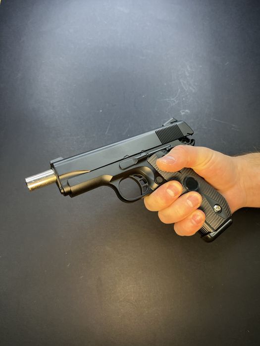 Іграшковий пістолет SW1911 V9 Black, 6 мм, пружинний