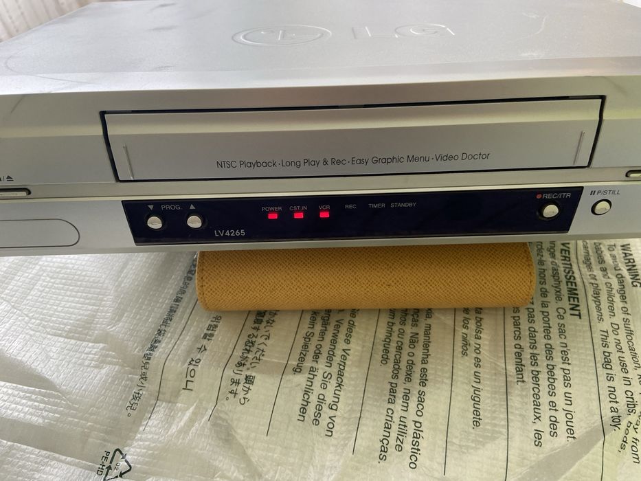 Video gravador LG