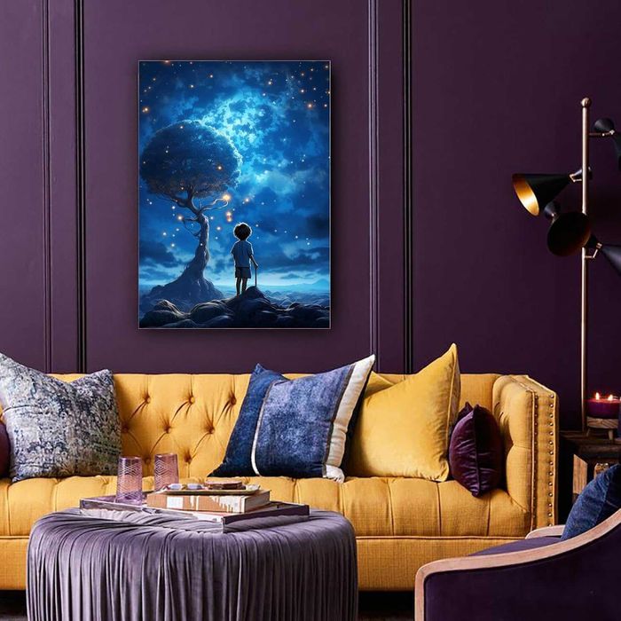 Zestaw 5D do malowania diamentami DIY haft dekoracja ścienna s112