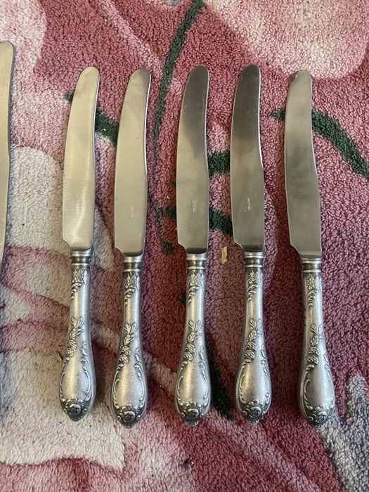 Ножи мельхиор . Новые