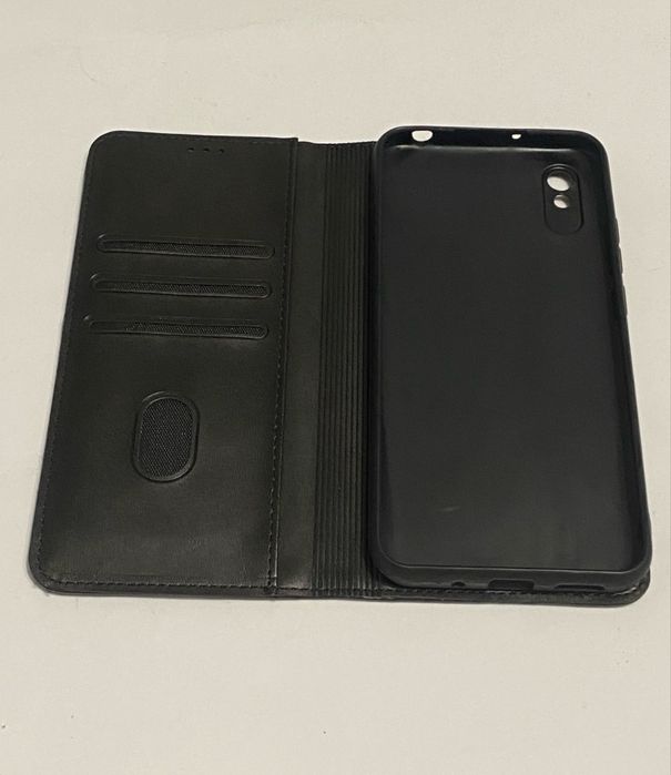 Чехол Xiaomi Redmi 9А Шкіра Книжка захисна з магнітом