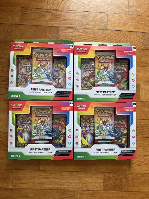 Pokemon TCG First partner illustration collection series 1