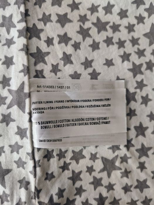 Szara bawełniana marynarka r. S/M