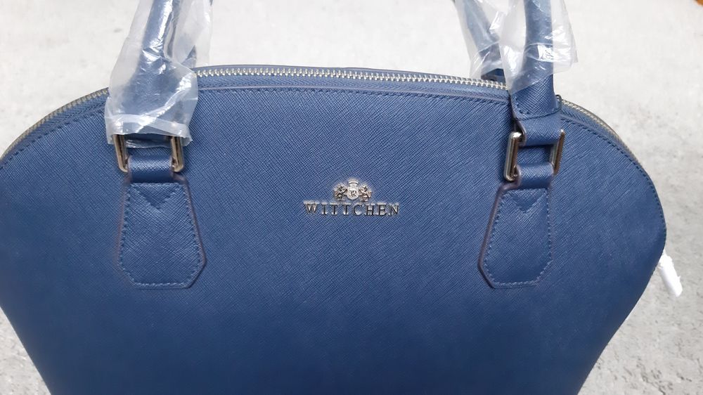 NOWA Skórzana Torba torebka Wittchen skóra Saffiano