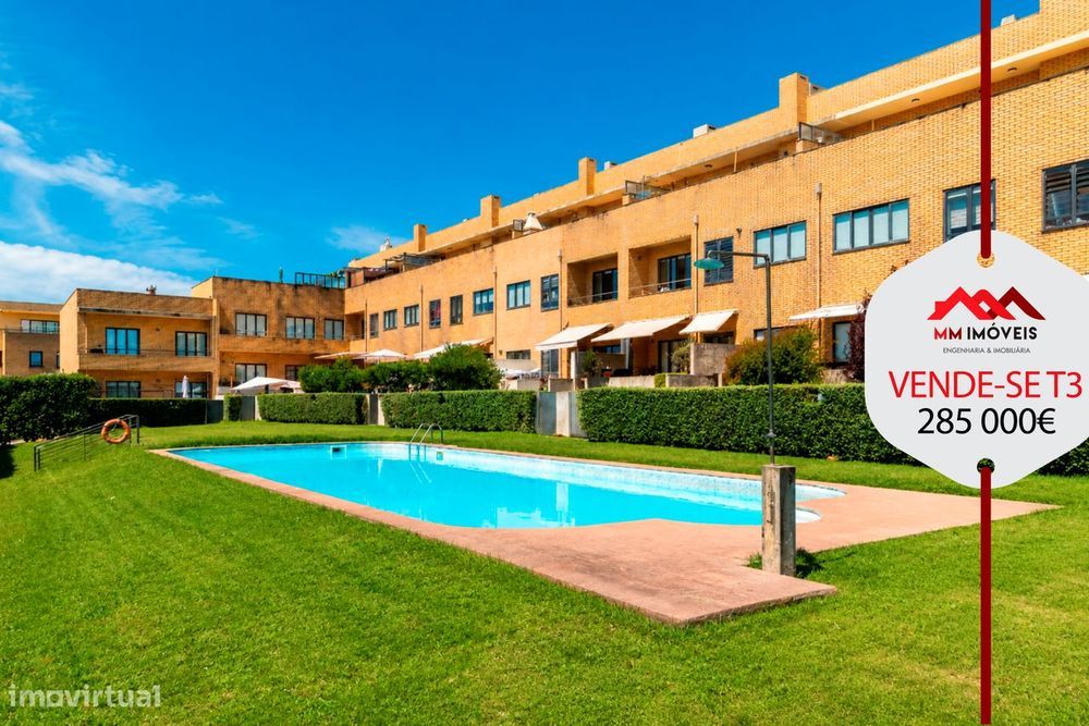 T2 com Vista Mar | Terraços | Piscina | A 200 metros da Praia | Lavra
