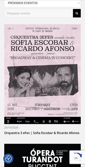 Sofia Escobar e Ricardo Afonso