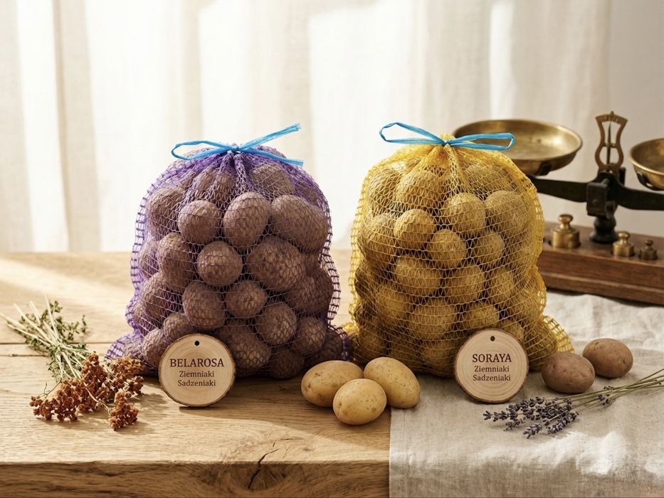 Ziemniaki SORAYA i BELAROSA – Wielkość Sadzeniaka (Naturalne>
