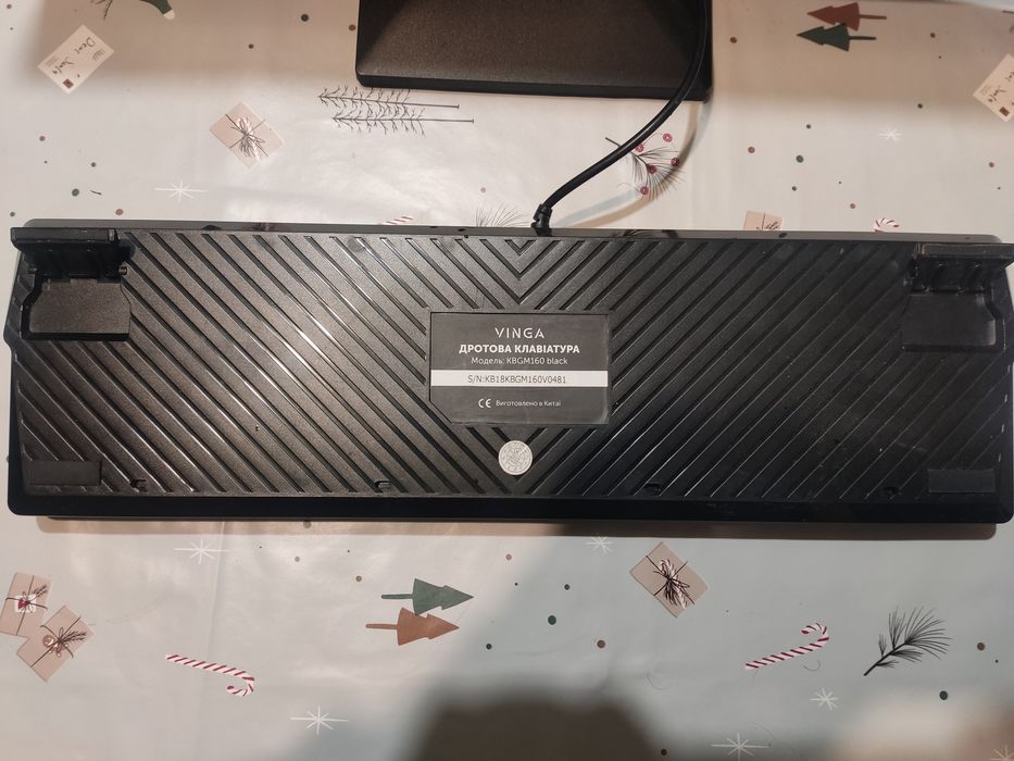 Механічна клавіатура Vinga KBGM160V0481
