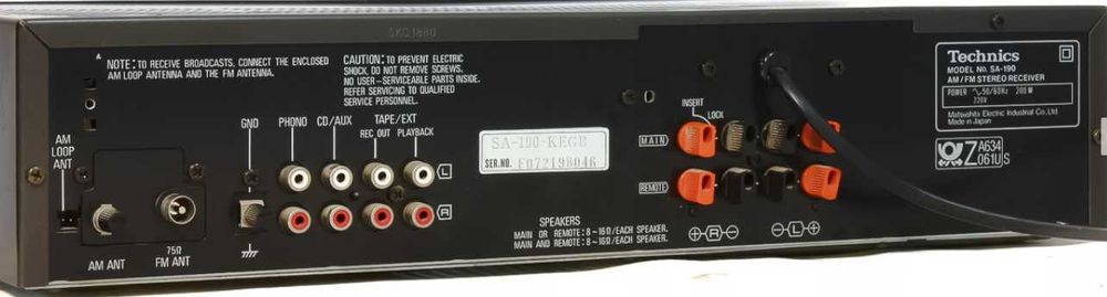 Amplituner Technics SA-222.