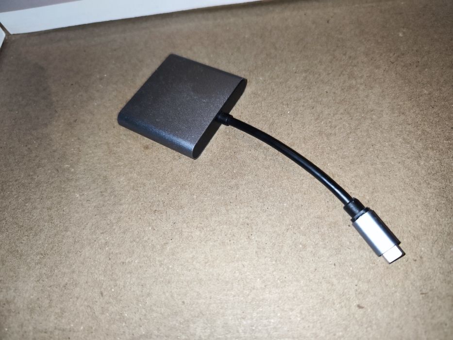 Adapter USB-C do USB-C i HDMI i USB-A