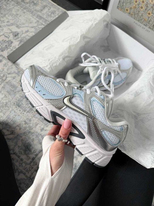 Кросівки Nike V5 RNR Sky White Silver Blue | кроси Найк В5 РНР Скай біло-блакитного кольору