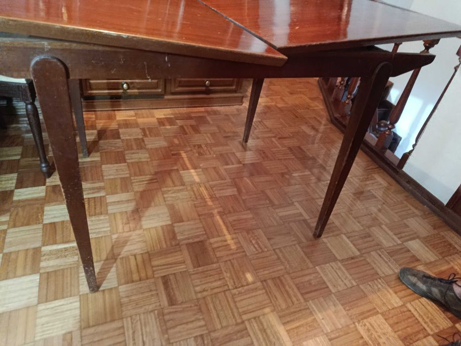 mesa vintage extensível