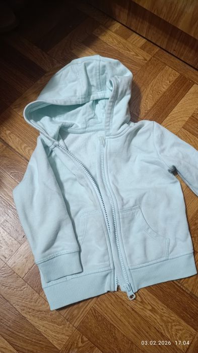 Кофта на застібці з флісом