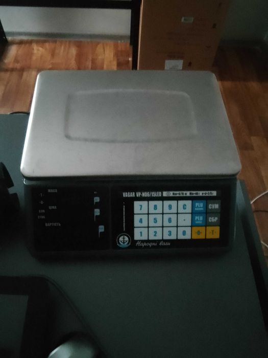 Ваги торговельні електронн