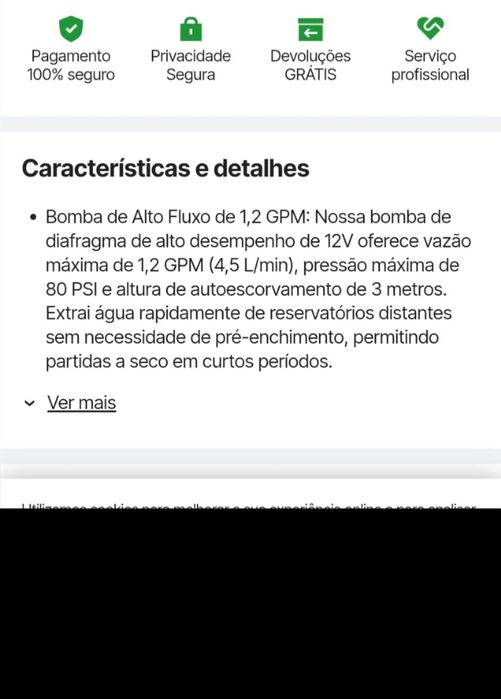 Bomba de alto fluxo