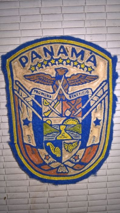 PANAMA naszywka- lata 60-te /unikat/