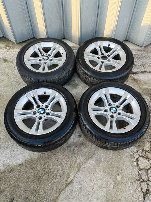 Jantes 17 BMW furação 5x120 com pneus