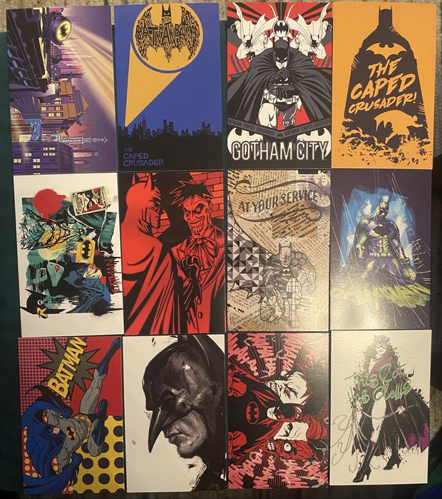 DC Comics Batman oficjalne licencjonowane pocztowki