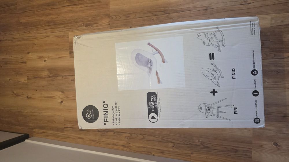 Espreguiçadeira KINDERKRAFT Finio Branco - Usada