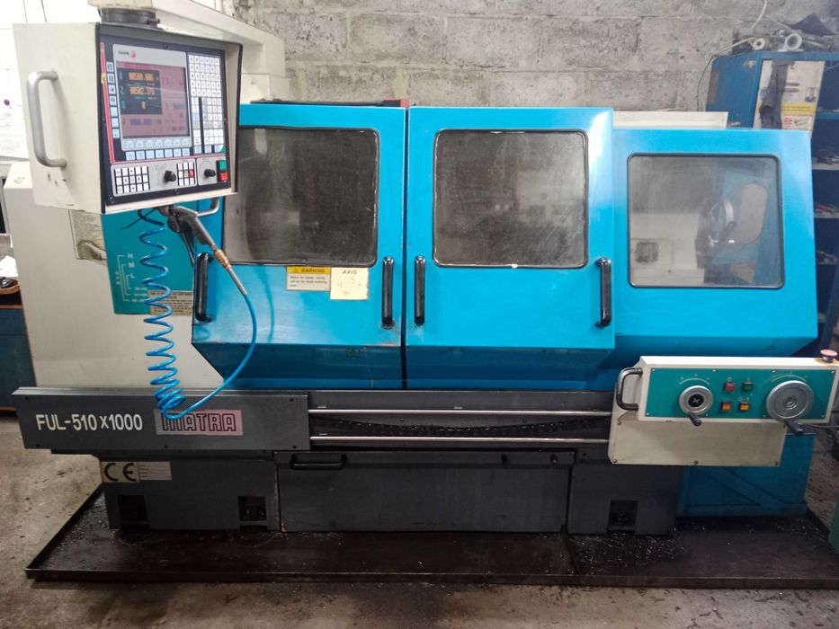 MATRA FUL 510x1000 CNC – Fagor po wymianie 2022 – SERWIS + DOKUMENTACJA