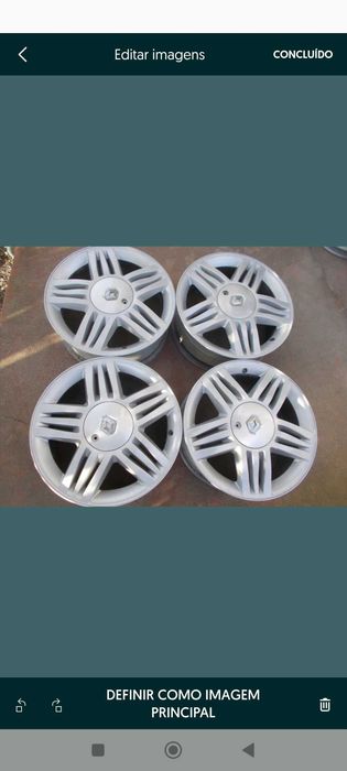 Jantes 16 4x100 Renault Megane Clio Twingo Modus Kangoo Laguna Scenic R19