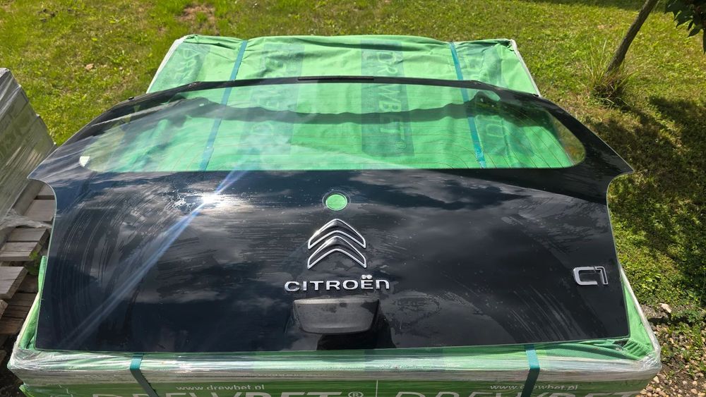 Citroen C1 II Klapa bagażnika szyba  tył