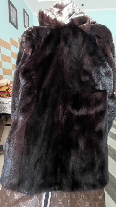 Шуба норкова натуральне хутро б/у