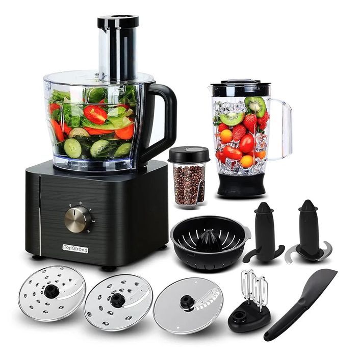 TopStrong Robot kuchenny 1100 W, wielofunkcyjny robot kuchenny