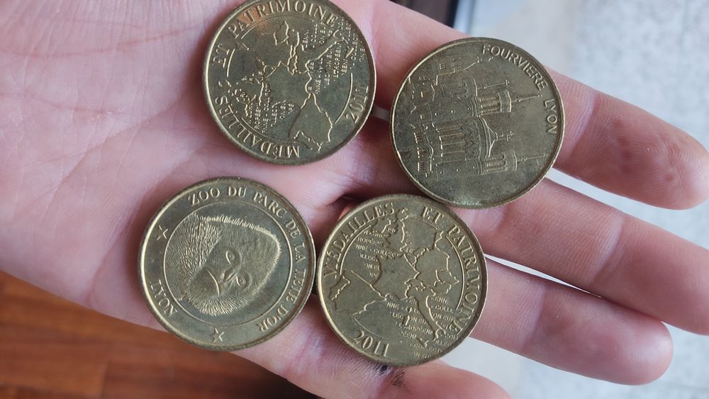 Medalhas moedas comemorativas