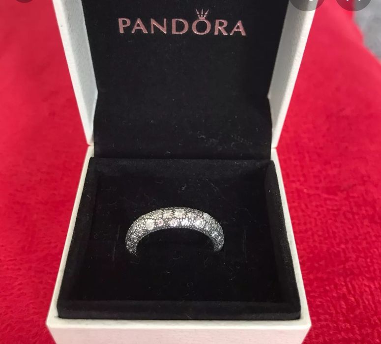 Aliança Pandora em prata
