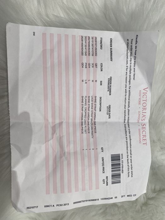 Biustonosz Victoria’s Secret VS fuksja 85G cyrkonie kryształki