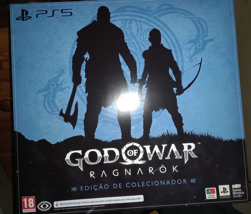 God Of War Ragnarok (Edição Colecionador) SEM Steelcase e Mjölnir