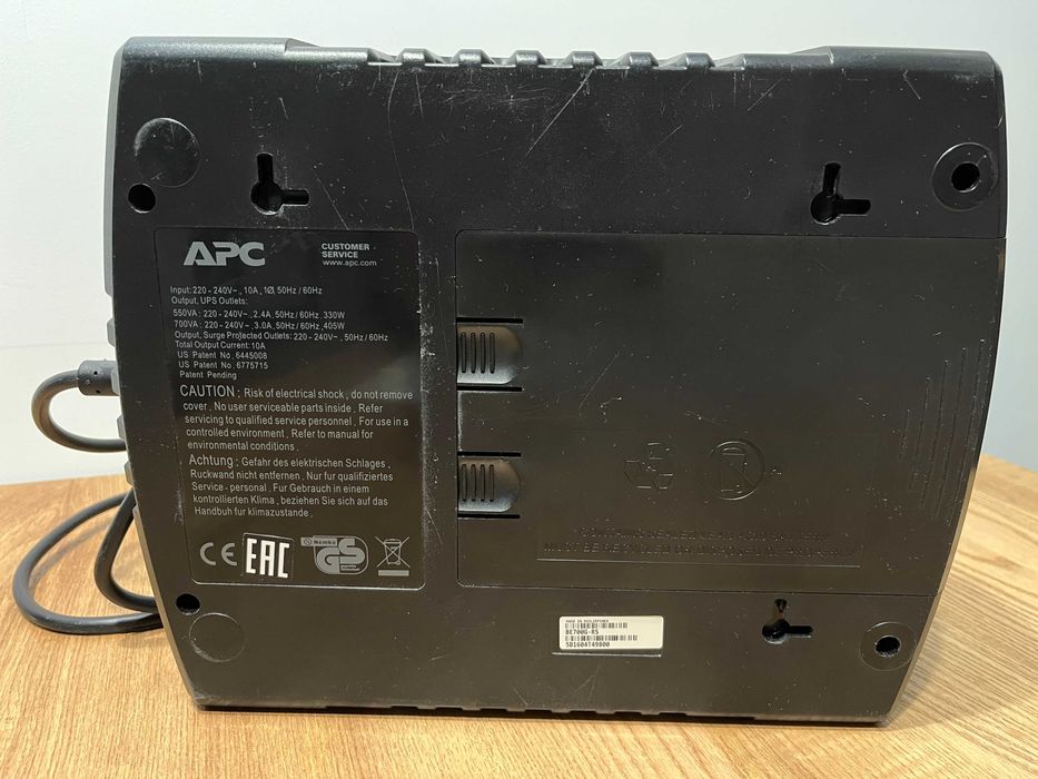 ДБЖ Безперебійник APC Back-UPS ES 700VA (BE700G-RS)